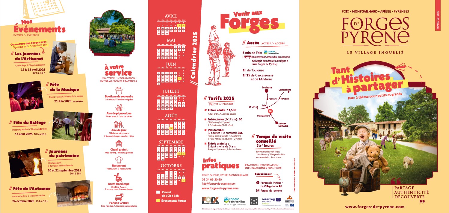 Brochure  Générique des Forges de Pyrène 