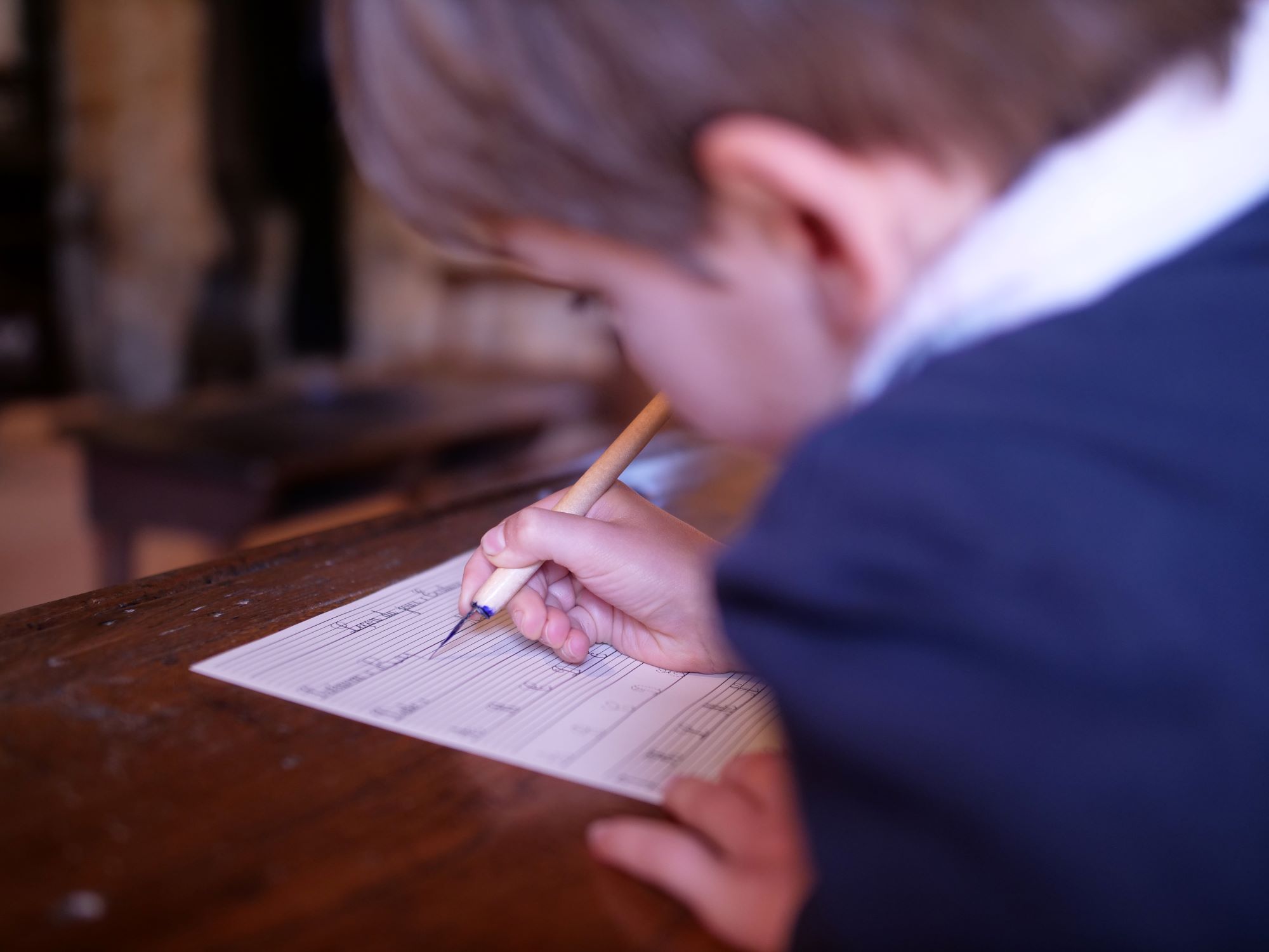 Village des métiers d’antan : atelier d'écriture