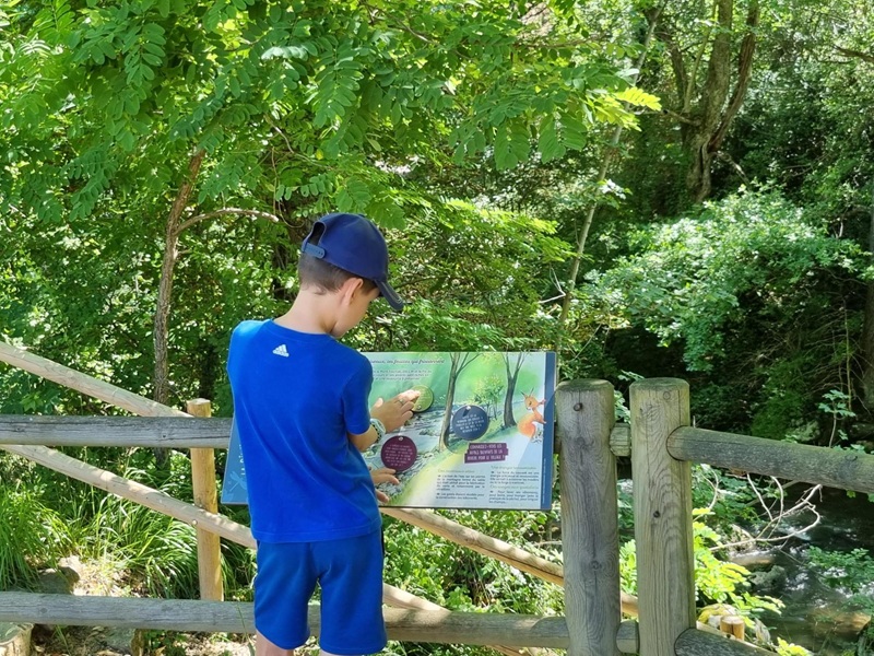 le Parcours découverte du site des Forges de Pyrène