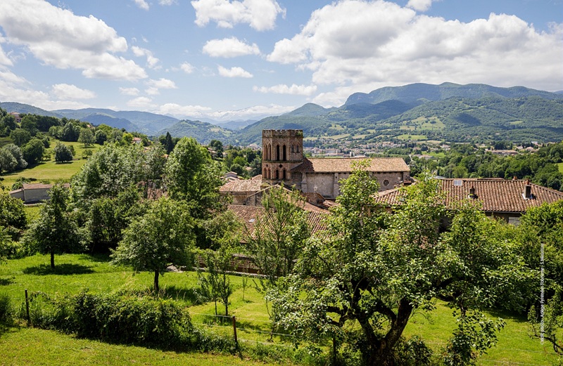 Cathédrale et ruelles de Saint-Lizier