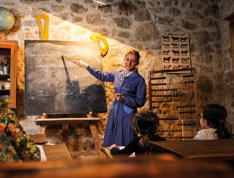 Village des métiers d’antan : atelier d'écriture